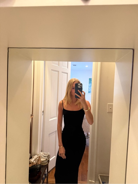 SKIMS Dresses & Skirts - SKIMS Black Sleeveless Maxi Dress